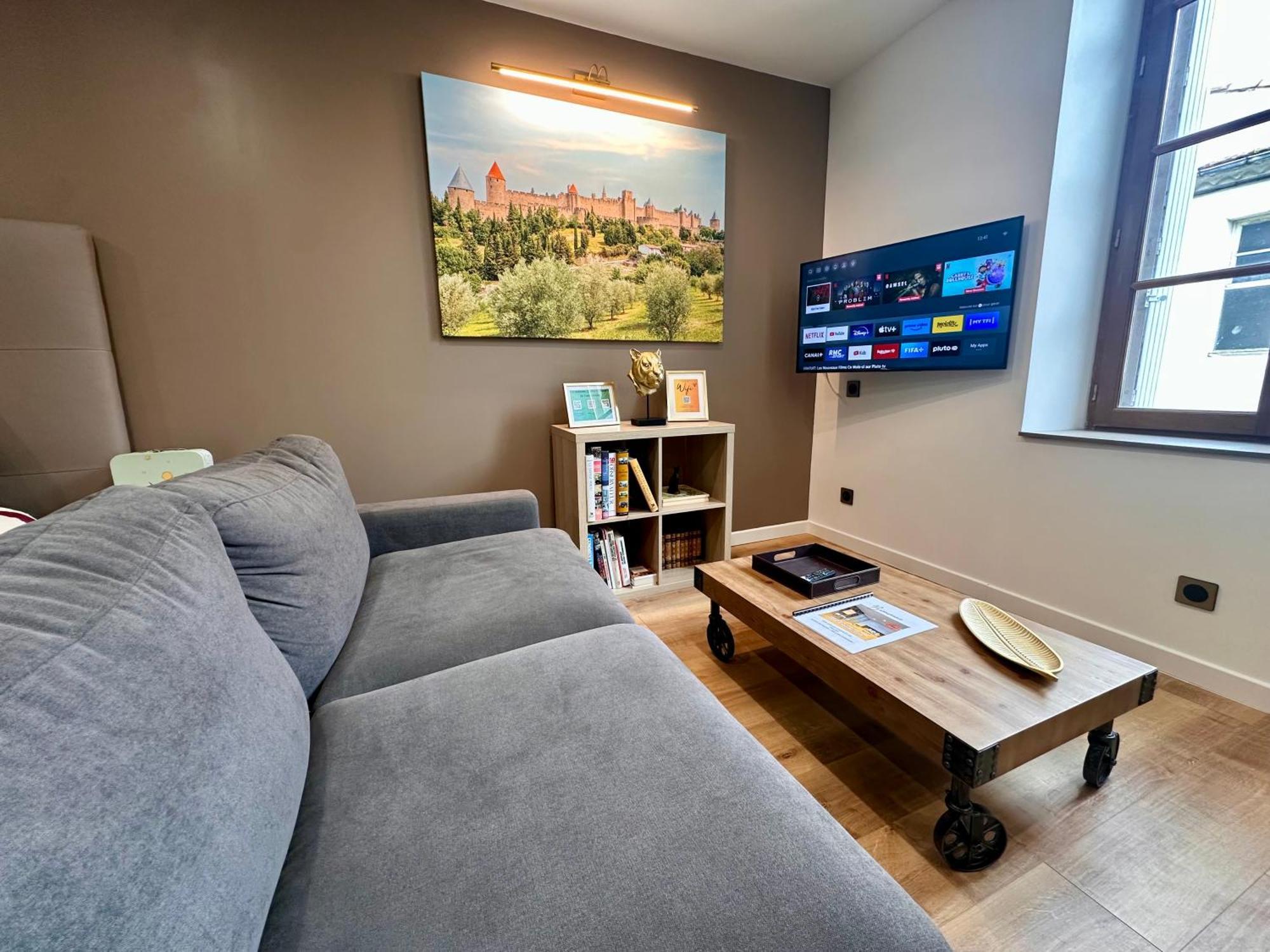 Les Appartements Du Palais Carcassonne Exteriér fotografie