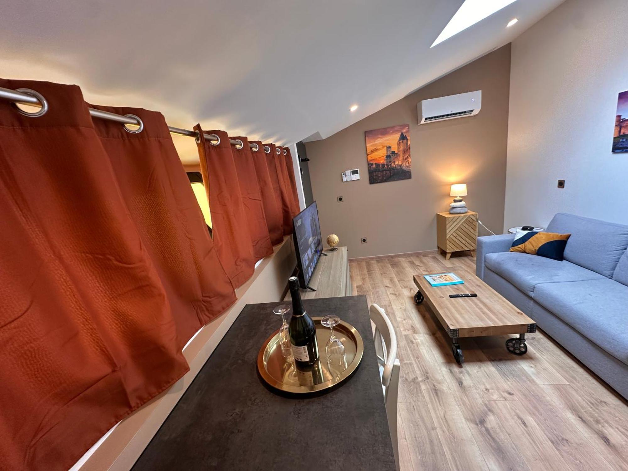 Les Appartements Du Palais Carcassonne Exteriér fotografie